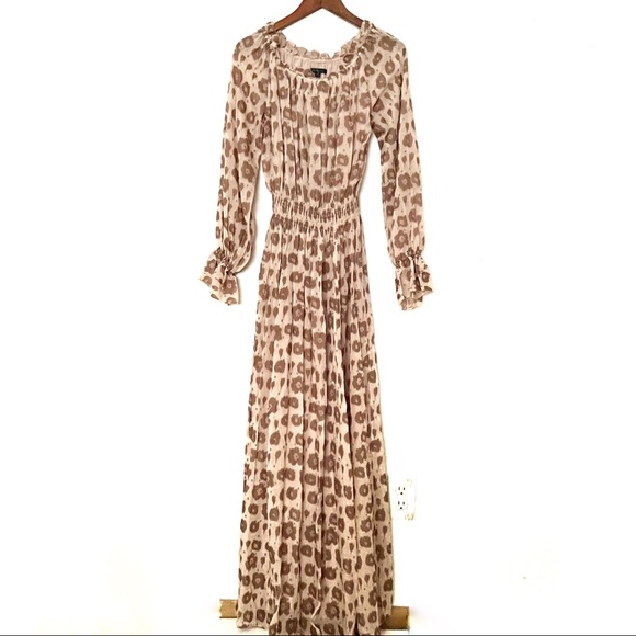 Rachel Zoe Diane Silk Blouson Maxi Dress - Picture 4 of 8